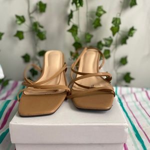 Chunky heeled sandals